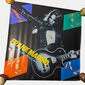 Frank Marino The Power Of Rock And Roll 36x36 Vintage 1981 CBS Inc Promo Poster